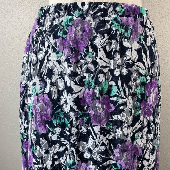 Christopher & Banks Floral Skirt Size S EUC - Picture 2 of 8